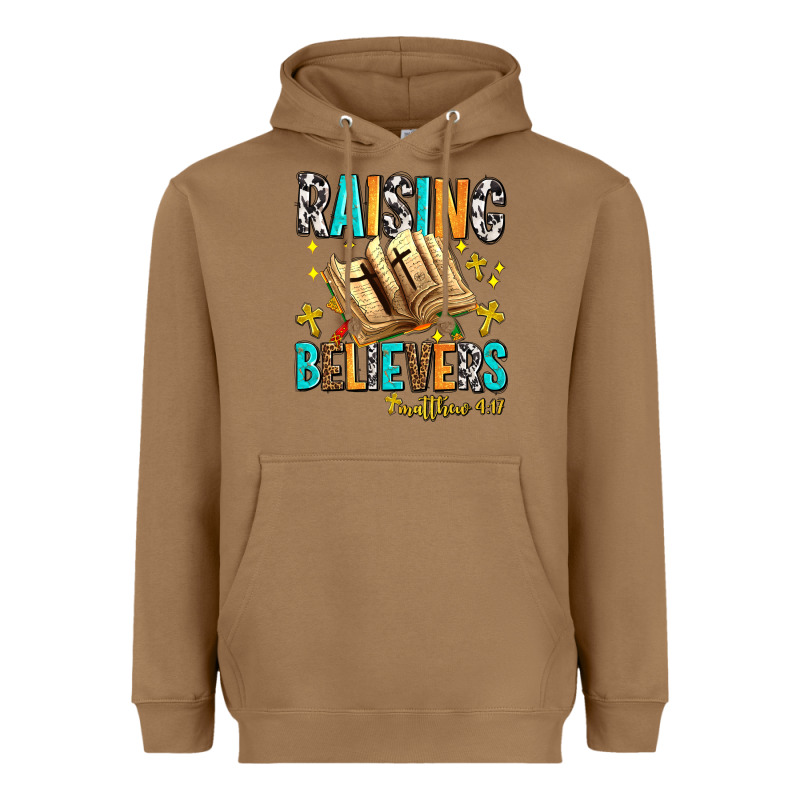 Raising Believers Matthew 4 17 Heavyweight Hoodie by AdoDesignShop | Teevron