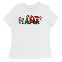 White merry mama Ladies Tee - BarkalooDesign