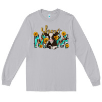 Moon Dust show mom with cow mothers day Long Sleeve Tee - texasbilliewilder