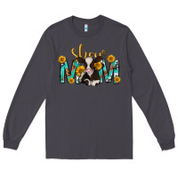 Smoke show mom with cow mothers day Long Sleeve Tee - texasbilliewilder