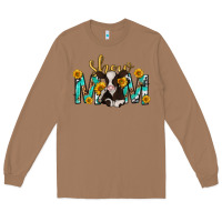 Toasted Coconut show mom with cow mothers day Long Sleeve Tee - texasbilliewilder