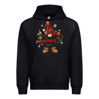 Black the nurse gnome christmas Urban Hoodie - MaliasSmallBusiness