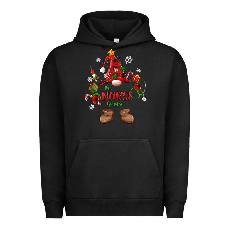 The Nurse Gnome Christmas Urban Hoodie by MaliasSmallBusiness | Teevron