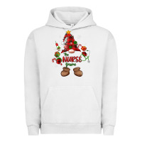 Pigment Lunar Rock the nurse gnome christmas Urban Hoodie - MaliasSmallBusiness