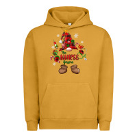 Pigment Peanut Butter the nurse gnome christmas Urban Hoodie - MaliasSmallBusiness