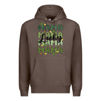 Coffee lucky mama Premium Hoodie - MaliasSmallBusiness