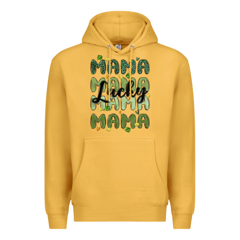 Lucky Mama Premium Hoodie by MaliasSmallBusiness | Teevron