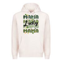 Pale Pink lucky mama Premium Hoodie - MaliasSmallBusiness
