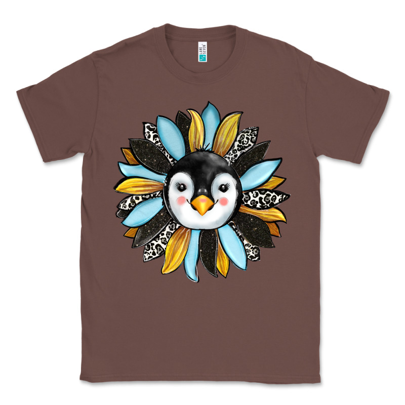 Penguin Sunflower Classic Tee by RanaPortraitStore | Teevron