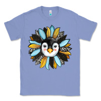 Colony Blue penguin sunflower Classic Tee - RanaPortraitStore