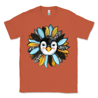 Copper penguin sunflower Classic Tee - RanaPortraitStore