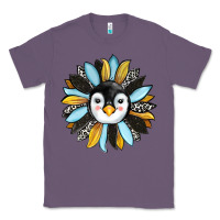 Lavender penguin sunflower Classic Tee - RanaPortraitStore