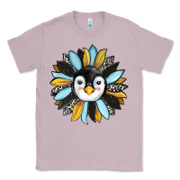 Lilac penguin sunflower Classic Tee - RanaPortraitStore
