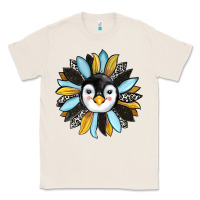 Natural penguin sunflower Classic Tee - RanaPortraitStore