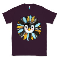 Plum penguin sunflower Classic Tee - RanaPortraitStore