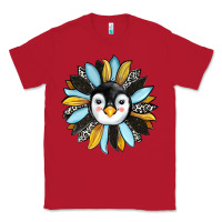 Red penguin sunflower Classic Tee - RanaPortraitStore