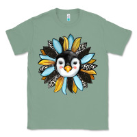 Sage penguin sunflower Classic Tee - RanaPortraitStore
