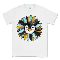 White penguin sunflower Classic Tee - RanaPortraitStore