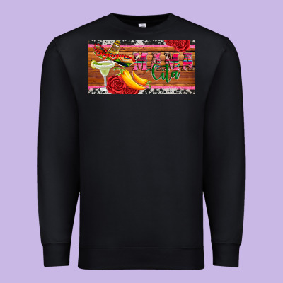 Mama Cita License Plate Template Premium Sweatshirt Designed By Artiststas