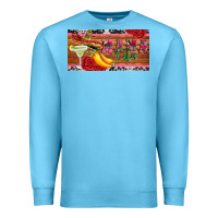 Ocean Blue mama cita license plate template Premium Sweatshirt - Artiststas