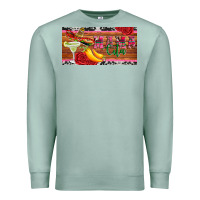 Seafoam mama cita license plate template Premium Sweatshirt - Artiststas