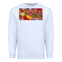 White mama cita license plate template Premium Sweatshirt - Artiststas