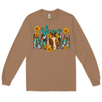 Toasted Coconut show mom with horse mothers day Long Sleeve Tee - texasbilliewilder