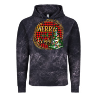 Merry And Bright Christmas Tree Vintage Hoodie | Teevron