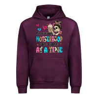 Mauve Wine surviving motherhood one coffee at a time Urban Hoodie - MaliasSmallBusiness