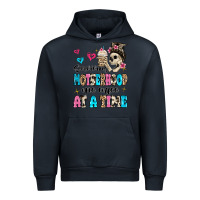 Navy surviving motherhood one coffee at a time Urban Hoodie - MaliasSmallBusiness