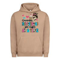 Pigment Burro surviving motherhood one coffee at a time Urban Hoodie - MaliasSmallBusiness