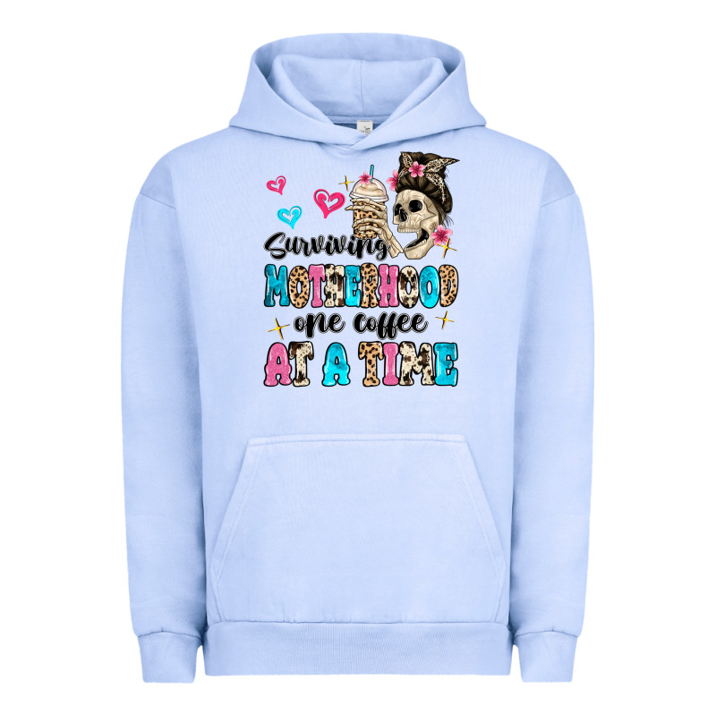 Surviving Motherhood One Coffee At A Time Urban Hoodie by MaliasSmallBusiness | Teevron