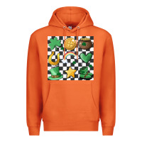 Carrot checker board lucky charms Premium Hoodie - MaliasSmallBusiness