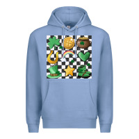Checker Board Lucky Charms Premium Hoodie | Teevron
