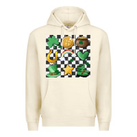 Sandshell checker board lucky charms Premium Hoodie - MaliasSmallBusiness