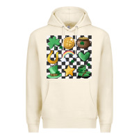 Tofu checker board lucky charms Premium Hoodie - MaliasSmallBusiness