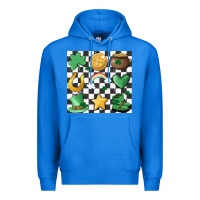 True Royal checker board lucky charms Premium Hoodie - MaliasSmallBusiness