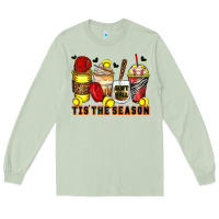 Matcha tis' the season softball coffee cups Long Sleeve Tee - Zillion Design Studio