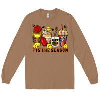 Toasted Coconut tis' the season softball coffee cups Long Sleeve Tee - Zillion Design Studio
