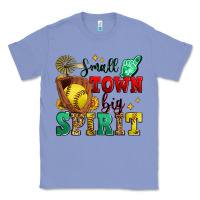 Colony Blue small town big spirit softball Classic Tee - Zillion Design Studio