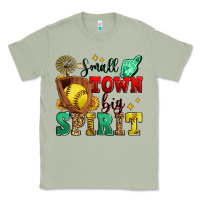 Matcha small town big spirit softball Classic Tee - Zillion Design Studio