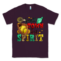 Plum small town big spirit softball Classic Tee - Zillion Design Studio