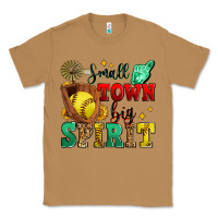 Toasted Coconut small town big spirit softball Classic Tee - Zillion Design Studio