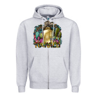 Heather Grey tequila Zipper Hoodie - SublimationCraftShop