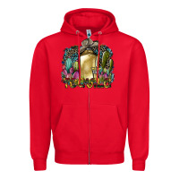 Red tequila Zipper Hoodie - SublimationCraftShop