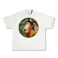 Pistachio Farm Goat Christmas Urban Heavy Tee - RanaPortraitStore