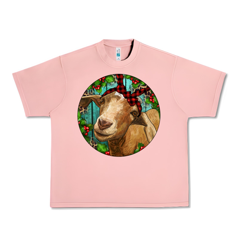 Farm Goat Christmas Urban Heavy Tee by RanaPortraitStore | Teevron