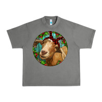 Tornado Farm Goat Christmas Urban Heavy Tee - RanaPortraitStore