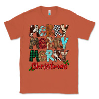 Copper Merry Christmas Classic Tee - FaDigitalArtStudio