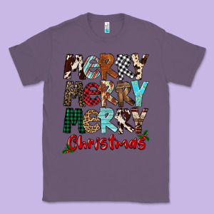 Merry Christmas Classic Tee Designed By Fadigitalartstudio